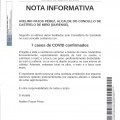 NOTA INFORMATIVA: 7 CASOS DE COVID CONFIRMADOS