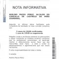 NOTA INFORMATIVA  COVID-19